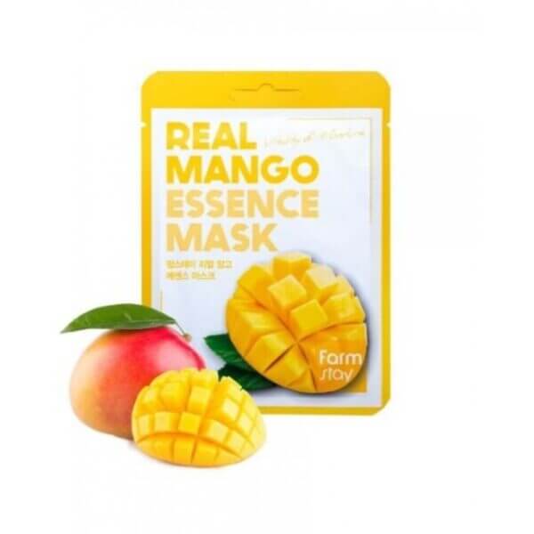 FarmStay Maseczka do twarzy z ekstraktem z mango Real Mango Essence Mask, 23ml
