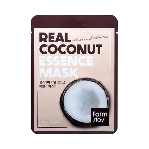 FarmStay Maseczka do twarzy z ekstraktem z kokosa Coconut Real Essence Mask, 23ml